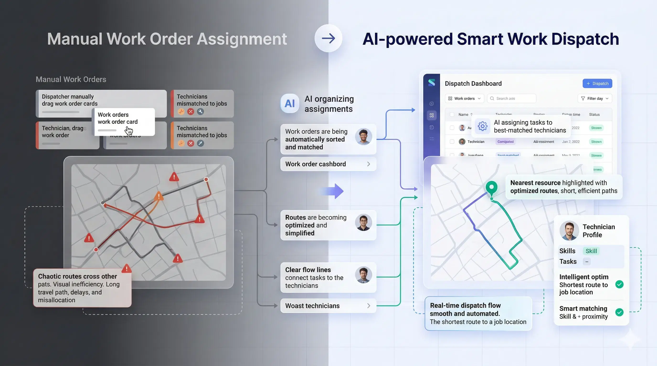Smart Work Order Dispatch